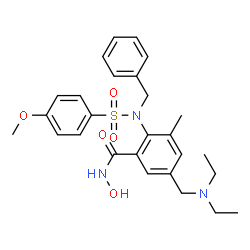 MMP-9 Inhibitor I结构式