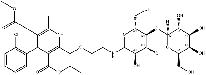 氨氯地平乳糖加合物结构式
