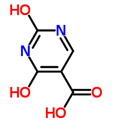 2,4-Dihydroxypyrimidine-5-carboxylic acid structure