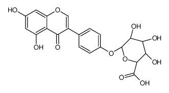 金雀异黄素4'-β-D-葡糖醛酸结构式