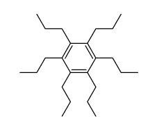 Hexapropylbenzene结构式