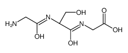 Glycyl-L-serylglycine Structure