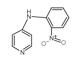 N-(2-硝基苯基)吡啶-4-胺结构式