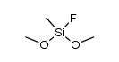 fluorodimethoxy(methyl)silane Structure
