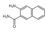 3-氨基-2-萘甲酰胺结构式
