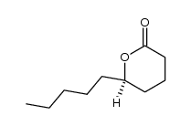 (R)-δ-癸内酯结构式