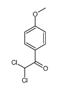Ethanone, 2,2-dichloro-1-(4-methoxyphenyl)- (9CI)结构式