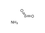 sulfur dioxide * ammonia结构式