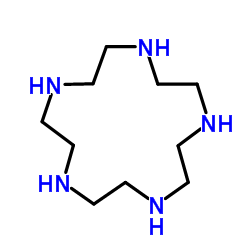 1,4,7,10,13-五氮杂环十五烷结构式