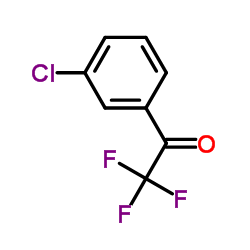 3'-氯-2,2,2-三氟苯乙酮结构式