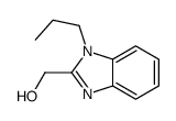 (9ci)-1-丙基-1H-苯并咪唑-2-甲醇结构式