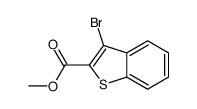 3-溴苯并[b]噻吩-2-羧酸甲酯结构式