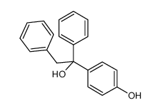 1,2-Diphenyl-1-(4-hydroxyphenyl)ethanol结构式