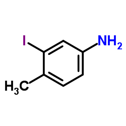 3-Iodo-4-methylaniline Structure