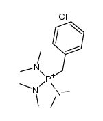 benzyltris(dimethylaminato)phosphorus(1+) chloride结构式
