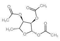 三-o-乙酰基-5-脱氧-d-呋喃核糖结构式