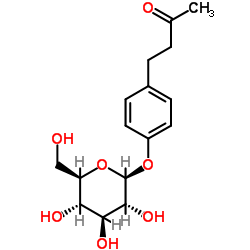 覆盆子酮葡萄糖苷结构式