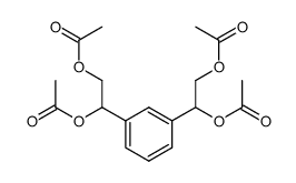 1,3-bis-(1,2-diacetoxy-ethyl)-benzene Structure