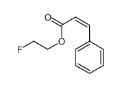 2-fluoroethyl (E)-3-phenylprop-2-enoate结构式