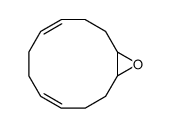 9,10-Epoxy-1,5-cyclododecadiene结构式