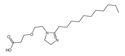 3-[2-(4,5-dihydro-2-undecyl-1H-imidazol-1-yl)ethoxy]propionic acid picture