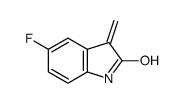 5-Fluoro-3-methylene-1,3-dihydro-2H-indol-2-one Structure