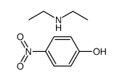 4-nitro-phenol, diethylammonium-(4-nitro-phenolate) Structure