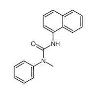 N-methyl-N'-[1]naphthyl-N-phenyl-urea结构式