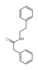 N-(2-苯基乙基)-苯乙酰胺结构式