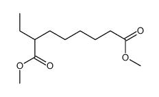 2-Ethyloctanedioic acid dimethyl ester结构式