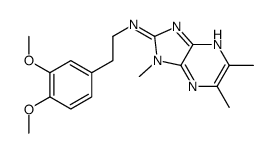 N-[2-(3,4-dimethoxyphenyl)ethyl]-3,5,6-trimethylimidazo[4,5-b]pyrazin-2-amine Structure