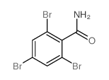2,4,6-tribromobenzamide Structure