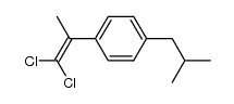 4-Butyl-α-methyl-β-dichlorostyren结构式