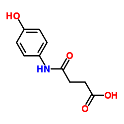 4-(4-羟基-苯基氨基)-4-氧代-丁酸结构式