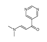 3-(Dimethylamino)-1-(5-pyrimidinyl)-2-propen-1-one Structure