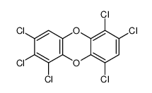 1,2,3,6,7,9-HEXACHLORODIBENZO-PARA-DIOXIN结构式