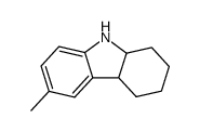 1H-CARBAZOLE, 2,3,4,4A,9,9A-HEXAHYDRO-6-METHYL-结构式