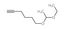 1-Hexyne,6-(1-ethoxyethoxy)-结构式