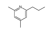 2-propyl-4,6-dimethylpyridine Structure