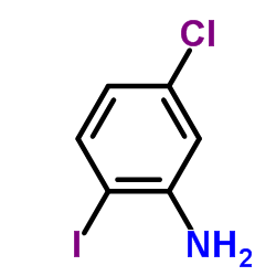 5-氯-2-碘苯胺结构式