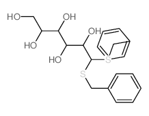 D-Glucose,bis(phenylmethyl) dithioacetal (9CI)结构式