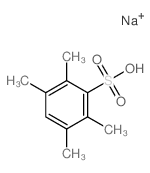 Benzenesulfonic acid, 2,3,5,6-tetramethyl-, sodium salt(1:1)结构式