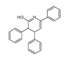 3,4,6-triphenyl-3,4-dihydro-1H-pyridin-2-one结构式