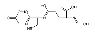 N-formylglutathione结构式