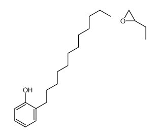 2-dodecylphenol,2-ethyloxirane Structure