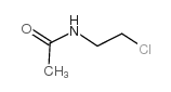 N-(2-氯乙基)乙酰胺结构式