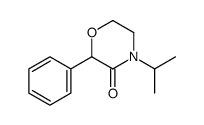 4-Isopropyl-2-phenylmorpholin-3-one Structure