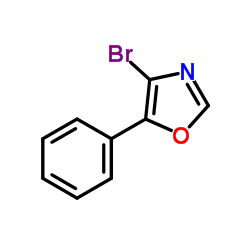 4-Bromo-5-phenyloxazole structure
