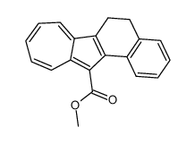 methyl 5,6-dihydronaphtho[2,1-a]azulene-12-carboxylate结构式