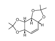 2,2,7,7-tetramethyl-(3ar,5ac,8ac,8bc)-3a,5a,8a,8b-tetrahydro-benzo[1,2-d,3,4-d']bis[1,3]dioxole结构式